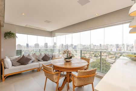 Varanda de apartamento à venda com 2 quartos, 130m² em Vila Gertrudes, São Paulo