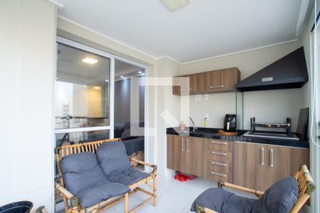 Varanda da Sala de apartamento à venda com 2 quartos, 68m² em Jardim Flor da Montanha, Guarulhos