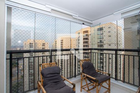 Varanda da Sala de apartamento à venda com 2 quartos, 68m² em Jardim Flor da Montanha, Guarulhos