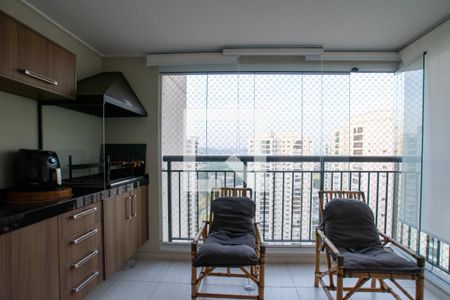 Varanda da Sala de apartamento à venda com 2 quartos, 68m² em Jardim Flor da Montanha, Guarulhos