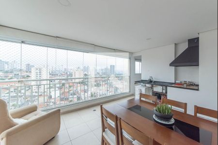 Varanda de apartamento à venda com 3 quartos, 94m² em Vila Brasílio Machado, São Paulo