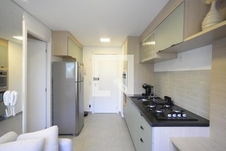 Cozinha de apartamento à venda com 1 quarto, 24m² em Mooca, São Paulo