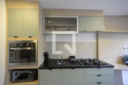 Cozinha de apartamento à venda com 1 quarto, 24m² em Mooca, São Paulo