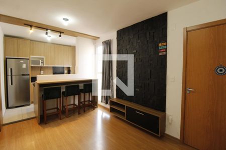 Sala de apartamento para alugar com 2 quartos, 40m² em Jansen, Gravataí