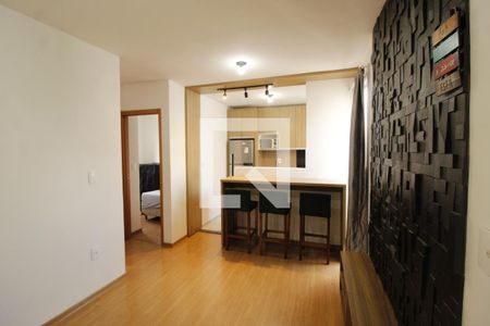 Sala de apartamento para alugar com 2 quartos, 40m² em Jansen, Gravataí