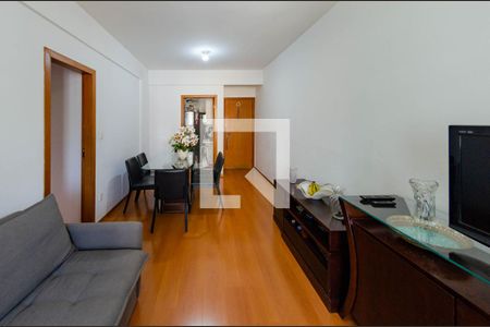 Sala de apartamento à venda com 3 quartos, 102m² em Buritis, Belo Horizonte