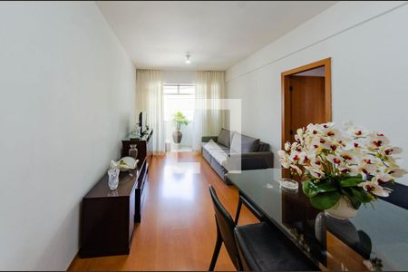 Sala de apartamento à venda com 3 quartos, 102m² em Buritis, Belo Horizonte