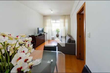 Sala de apartamento à venda com 3 quartos, 102m² em Buritis, Belo Horizonte