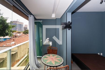 Varanda de kitnet/studio à venda com 1 quarto, 25m² em Perdizes, São Paulo