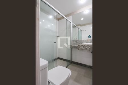 Banheiro de kitnet/studio à venda com 1 quarto, 25m² em Bandeirantes (pampulha), Belo Horizonte