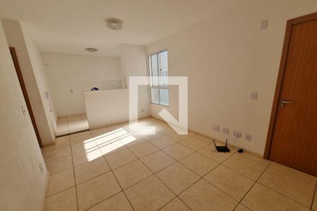 Sala de apartamento para alugar com 2 quartos, 45m² em Jd Reserva Real, Ribeirão Preto