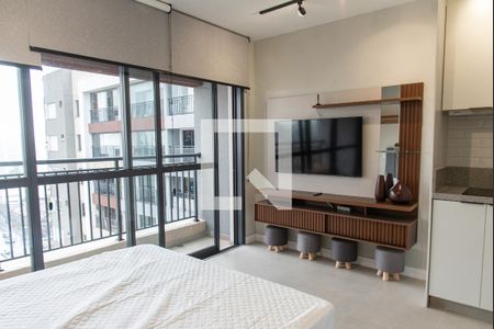 Sala/quarto de kitnet/studio para alugar com 1 quarto, 27m² em Ipiranga, São Paulo