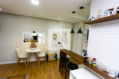 sala de apartamento à venda com 2 quartos, 50m² em Vila Praia, São Paulo