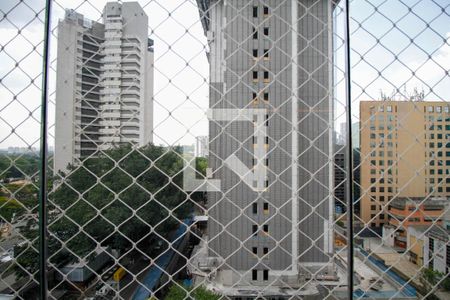 Vista da Varanda de apartamento à venda com 1 quarto, 42m² em Pinheiros, São Paulo