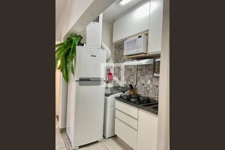 Cozinha de apartamento à venda com 1 quarto, 47m² em Centro, Campinas