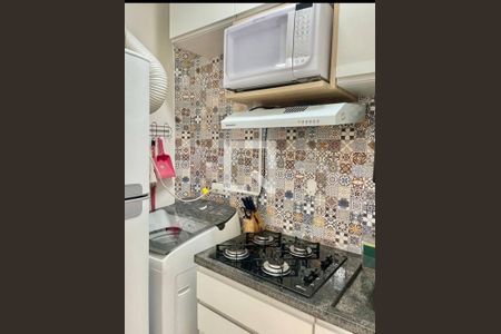 Cozinha de apartamento à venda com 1 quarto, 47m² em Centro, Campinas