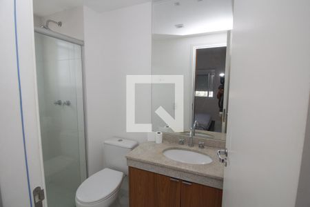 Banheiro da Suíte de apartamento para alugar com 2 quartos, 64m² em Chácara Santo Antônio (zona Leste), São Paulo