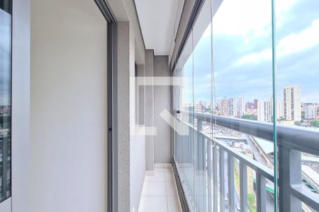 Varanda da Sala de apartamento para alugar com 2 quartos, 40m² em Vila Prudente, São Paulo