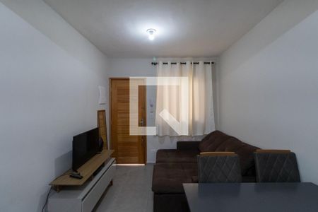 Sala e Cozinha de apartamento à venda com 2 quartos, 38m² em Parque Maria Luiza, São Paulo