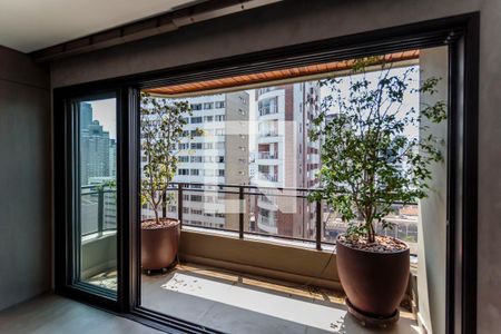 Varanda da Sala de apartamento à venda com 3 quartos, 390m² em Itaim Bibi, São Paulo