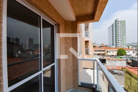 Varanda da Sala de apartamento para alugar com 2 quartos, 56m² em Vila Galvão, Guarulhos