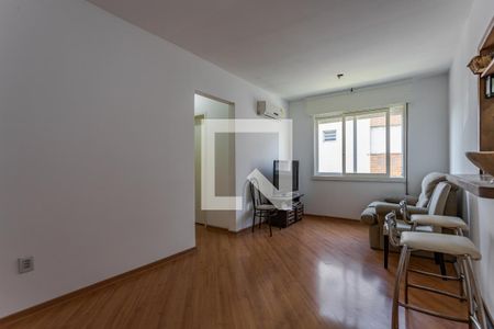 Sala de apartamento à venda com 2 quartos, 62m² em Jardim do Salso, Porto Alegre