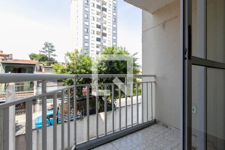 Varanda da Sala de apartamento para alugar com 3 quartos, 70m² em Vila Carmosina, São Paulo