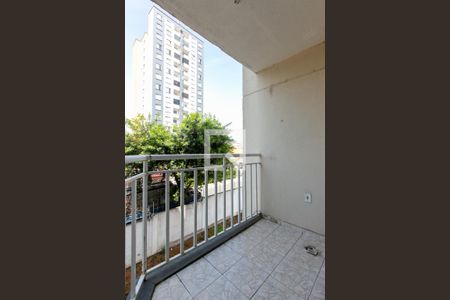 Varanda da Sala de apartamento para alugar com 3 quartos, 70m² em Vila Carmosina, São Paulo