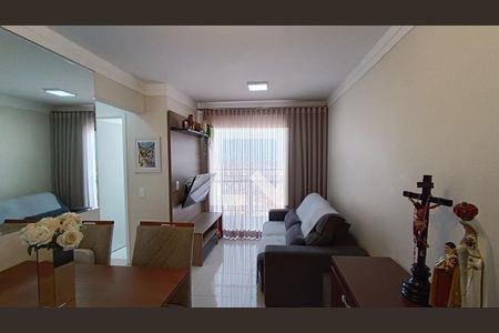 Sala de apartamento para alugar com 2 quartos, 50m² em Jardim Guarujá, Sorocaba