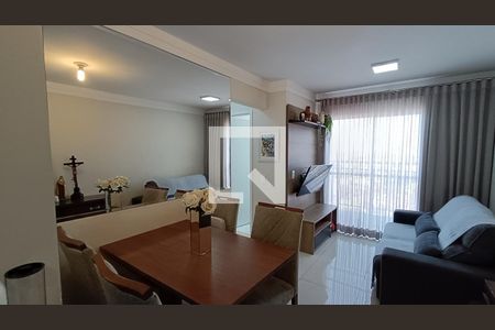 Sala de apartamento para alugar com 2 quartos, 50m² em Jardim Guarujá, Sorocaba