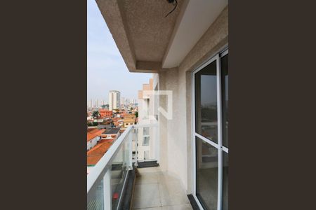 Varanda da Sala de apartamento à venda com 2 quartos, 56m² em Vila Galvão, Guarulhos