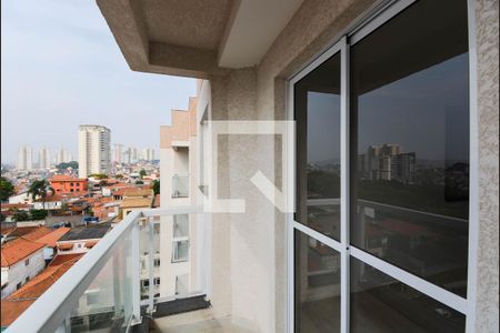 Varanda da Sala de apartamento à venda com 2 quartos, 56m² em Vila Galvão, Guarulhos