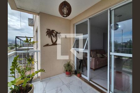 Varanda de apartamento à venda com 3 quartos, 84m² em Recreio dos Bandeirantes, Rio de Janeiro