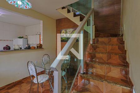 Sala de Jantar de casa à venda com 3 quartos, 149m² em Tupi B, Belo Horizonte