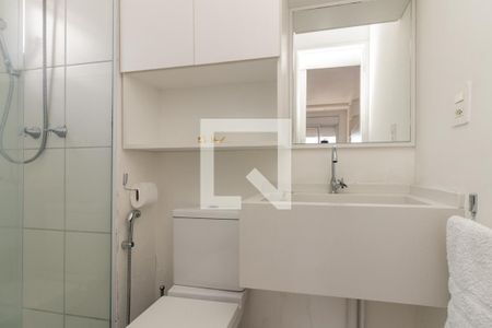 Banheiro de apartamento à venda com 1 quarto, 36m² em República, São Paulo