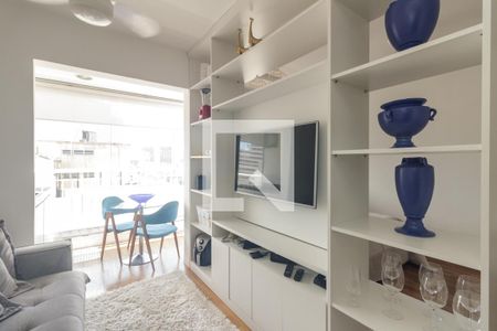 Sala de apartamento à venda com 1 quarto, 36m² em República, São Paulo