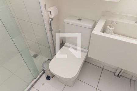 Banheiro de apartamento à venda com 1 quarto, 36m² em República, São Paulo