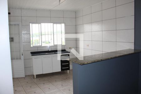 Cozinha de casa para alugar com 1 quarto, 45m² em Rio Cotia, Cotia