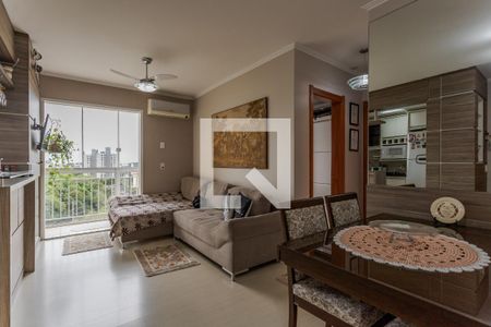 Sala de apartamento à venda com 2 quartos, 60m² em Jardim Carvalho, Porto Alegre