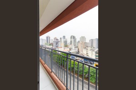 varanda Sala de apartamento à venda com 1 quarto, 32m² em Vila Mariana, São Paulo