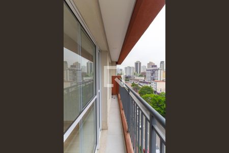 varanda Sala de apartamento à venda com 1 quarto, 32m² em Vila Mariana, São Paulo