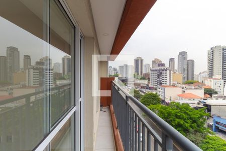 varanda Sala de apartamento à venda com 1 quarto, 32m² em Vila Mariana, São Paulo