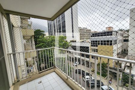 Sacada da Sala de apartamento à venda com 2 quartos, 85m² em Humaitá, Rio de Janeiro