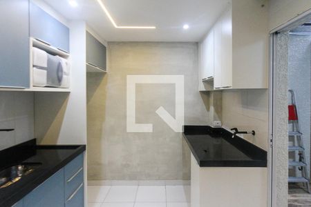 Cozinha de apartamento para alugar com 2 quartos, 34m² em Quinta da Paineira, São Paulo