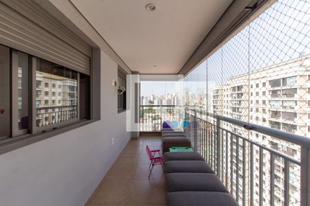 Varanda de apartamento à venda com 2 quartos, 67m² em Barra Funda, São Paulo