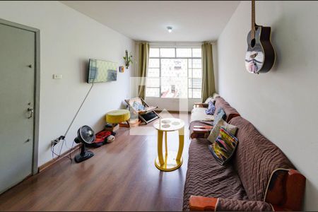 Sala de apartamento à venda com 3 quartos, 90m² em Barroca, Belo Horizonte