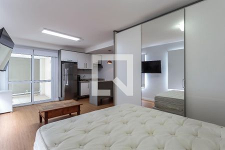 Sala/Quarto de kitnet/studio para alugar com 1 quarto, 40m² em Vila Olímpia, São Paulo