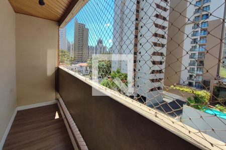 Varanda da Sala de apartamento para alugar com 3 quartos, 138m² em Centro, Campinas