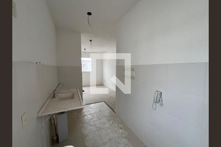 Cozinha e Área de Serviço de apartamento para alugar com 2 quartos, 52m² em Parque Santa Rosa, Suzano