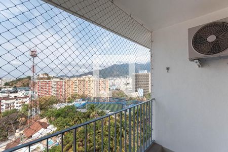 Varanda da Sala de apartamento à venda com 1 quarto, 53m² em Vila Isabel, Rio de Janeiro